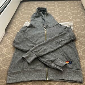NWT Aviator Nation Zip Up Bolt Hoodie XS
